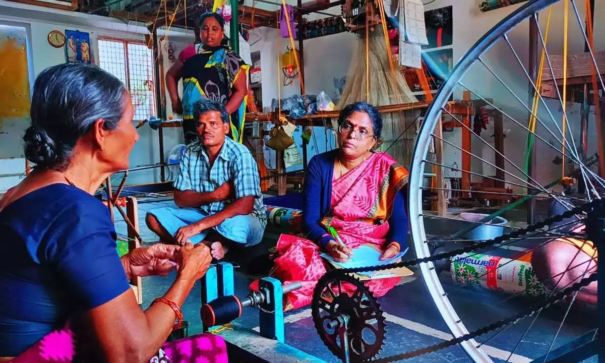 Innovating ways to boost handloom sector in Telangana