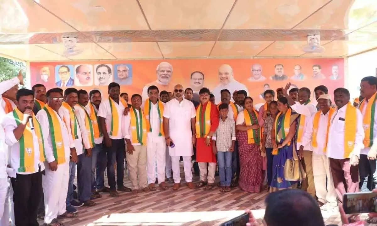 Warangal: Massive influx into BJP