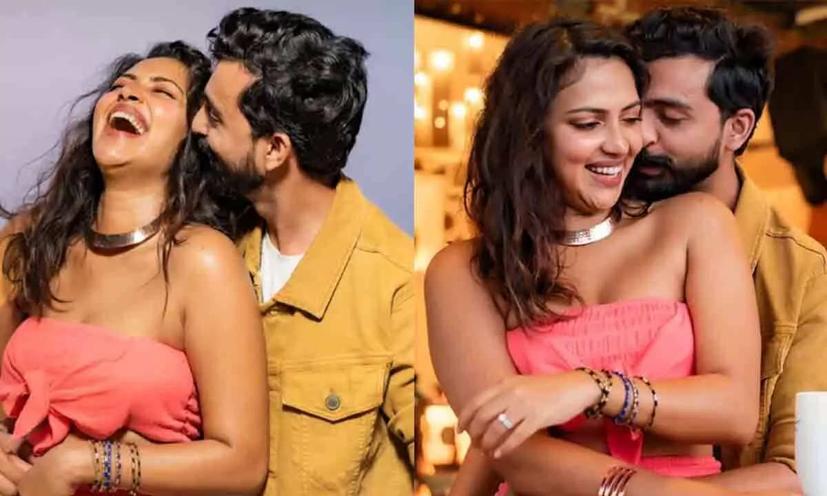 Amala Paul shares dreamy pictures with fiance Jagat Desai from Goa vacation