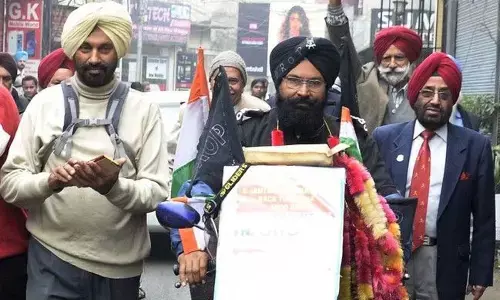 Soil from fallen soldiers’ birthplaces carried to Delhi