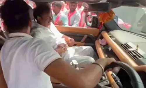 BRS MP injured in stabbing during election campaign