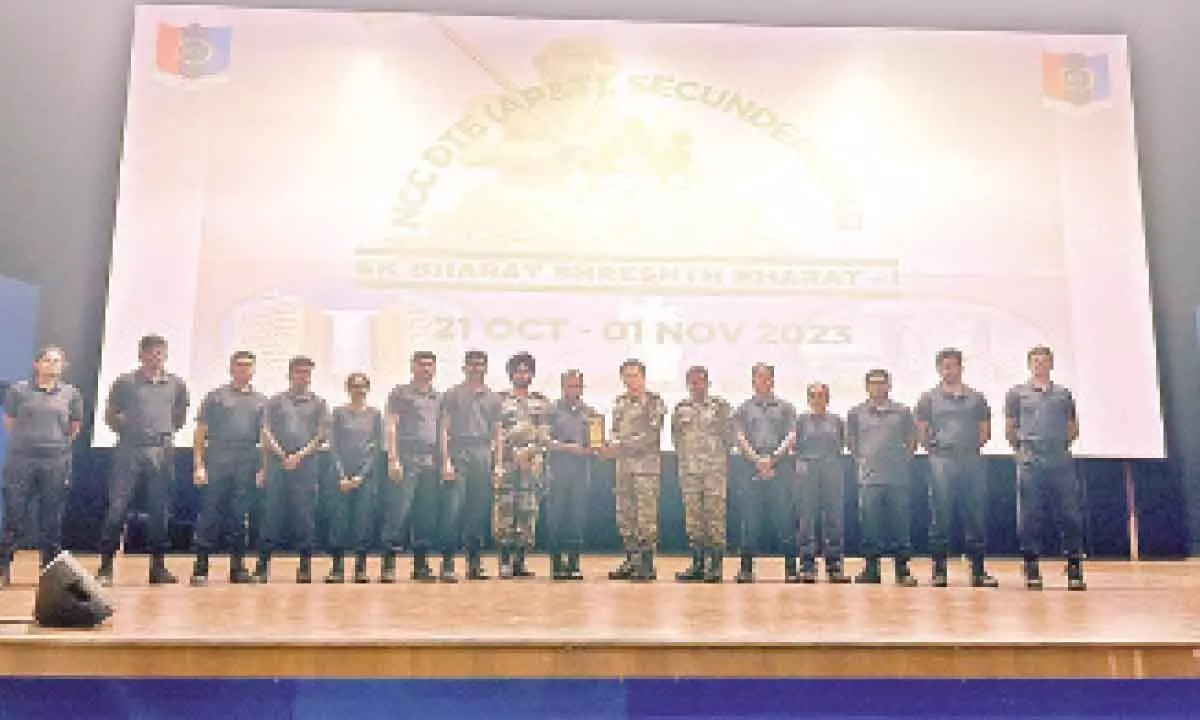 NCC camp concludes; 600 cadets from 5 States attend