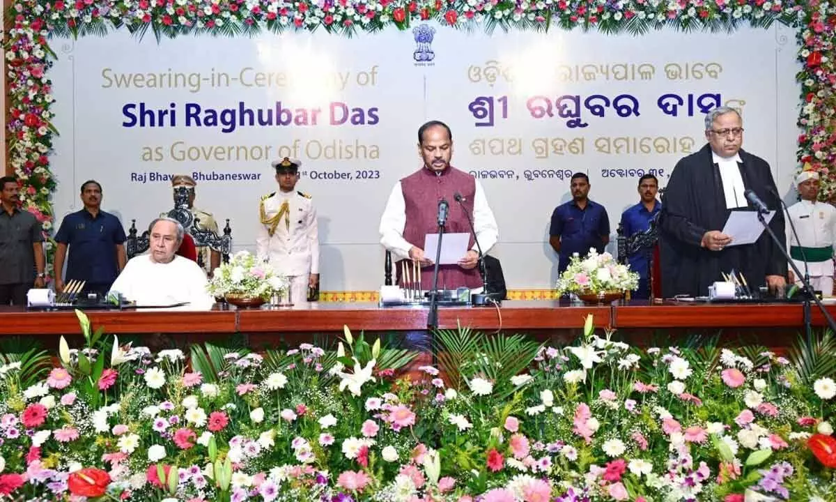 Raghubar Das sworn in as 26th Governor of Odisha