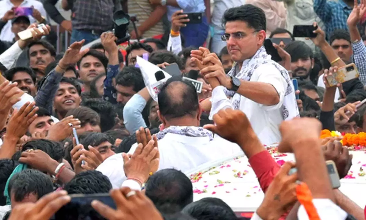 Sachin Pilot files nomination from Tonk with a show of strength; says, ‘I was told, forgive and move ahead’