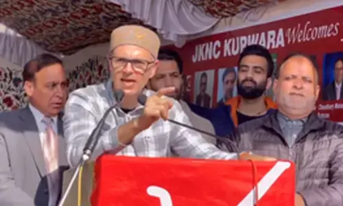 Omar Abdullah dares BJP to hold polls in J&K, says ‘BJP cannot win 10 seats’