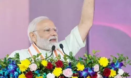 PM Modi participates in event marking culmination of Meri Maati Mera Desh campaign