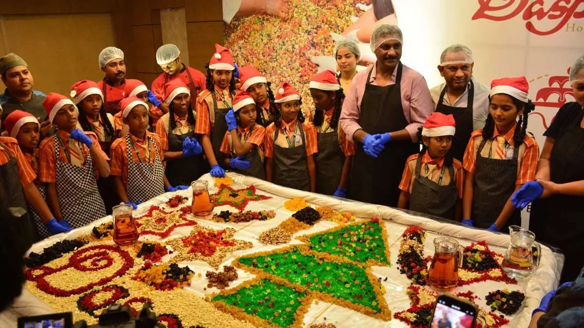 T'is the season for Cake Mixing Ceremony! Radisson Blu Mumbai International  Airport invites everyone to enjoy an early Christmas Welcome! - HospiBuz