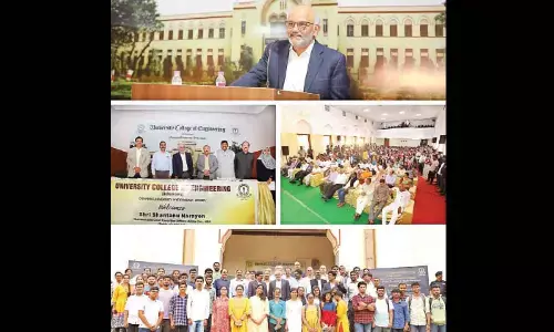 Adobe CEO Shantanu Narayen interacts with OU students