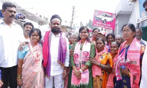 BRS candidate Lasya Nandita says no competition for BRS in Secunderabad cantonment