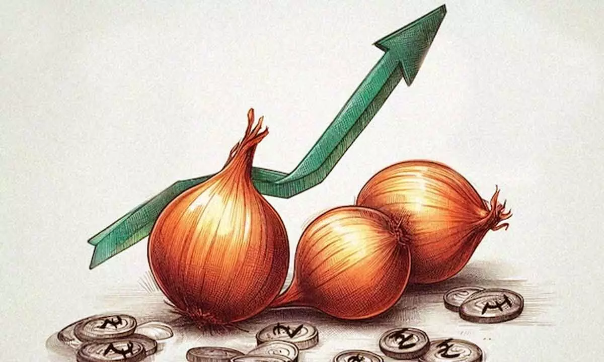 Onion prices spike up in AP, Telangana, may touch Rs. 100 per kg