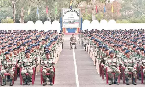 Secunderabad: 3rd batch of Agniveers commence training   at EMC Centre