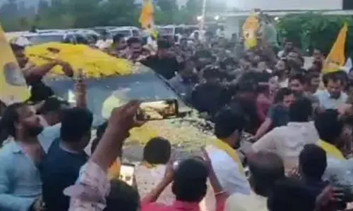 Case booked against organisers of Naidus rally in Hyderabad for violation of election code