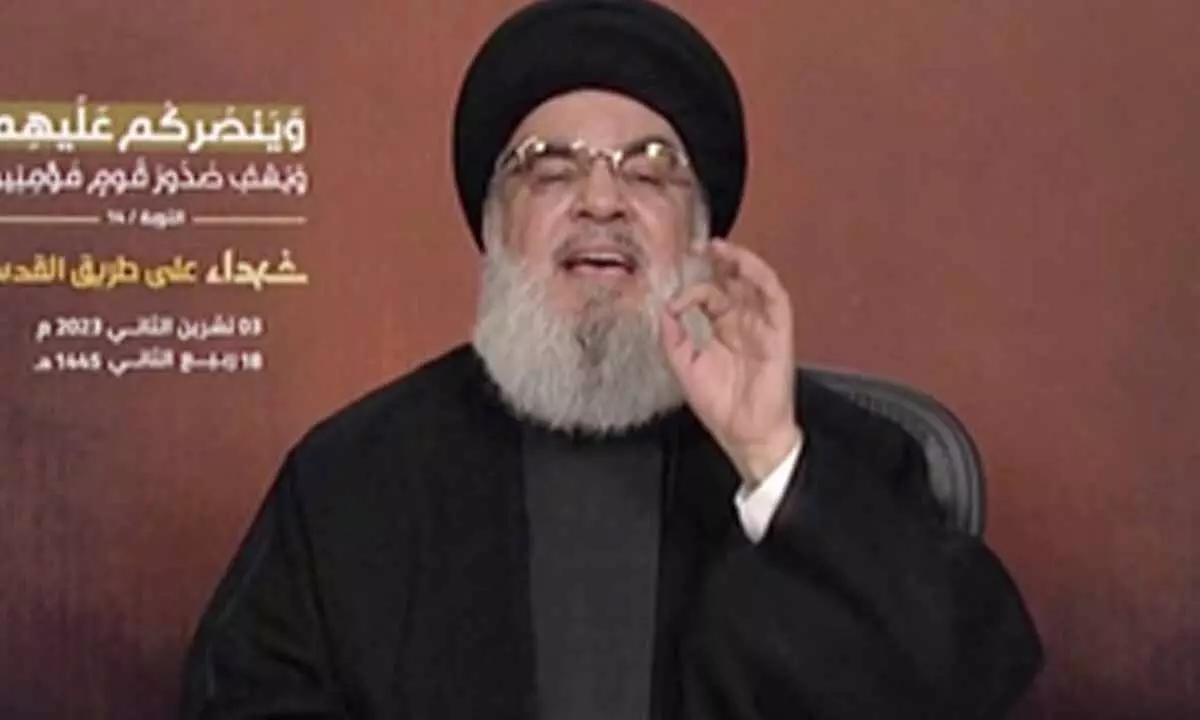 Oct 7 attack 100% Palestinian: Hassan Nasrallah
