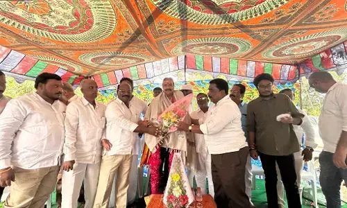 People of Serlingampalli extend support to Congress candidate