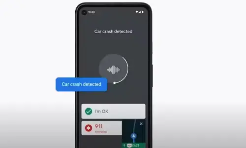 How to enable the car crash detection function in Pixel Phone