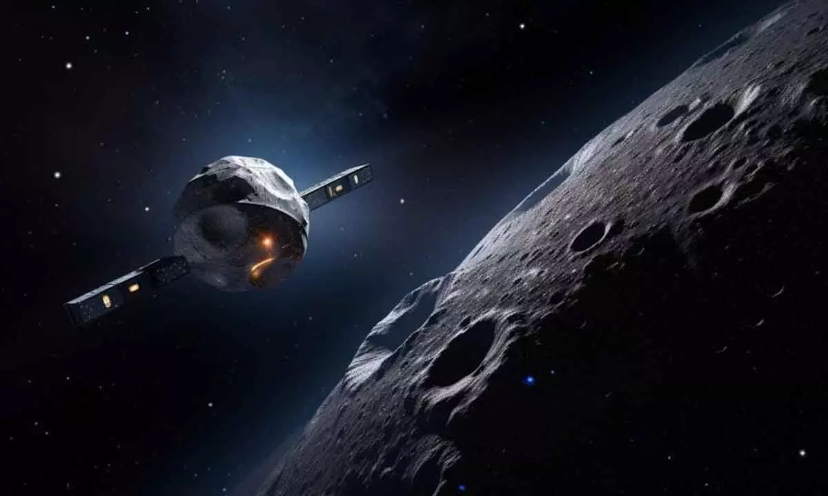 NASA spacecraft discovers tiny moon