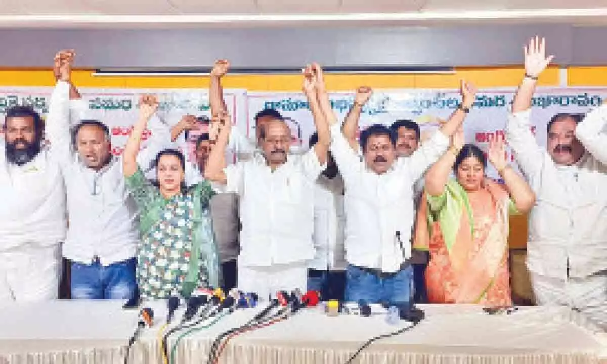 Vijayawada: Sarpanches demand return of FC funds