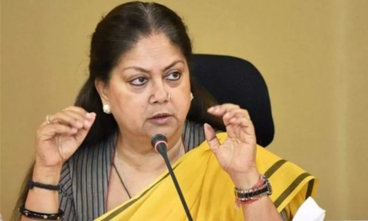 Want to make it clear, Im not going anywhere: Vasundhra Raje after filing nomination