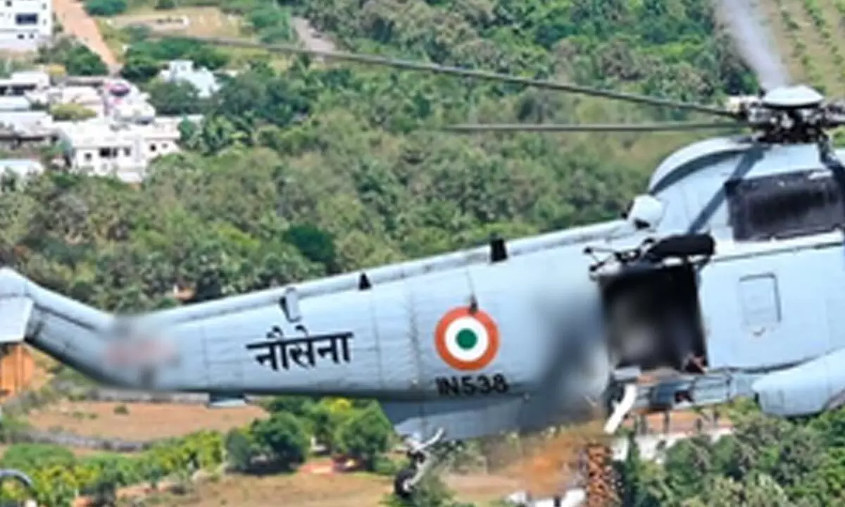 Naval helicopters rotor blade kills official at Kochi INS Garuda runway