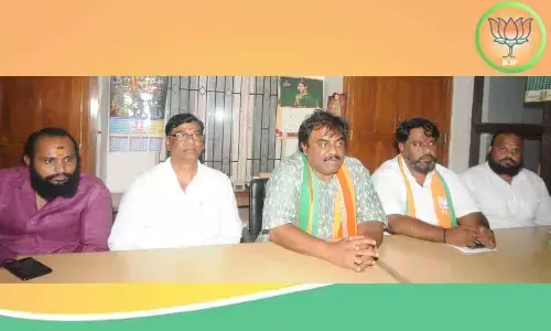 Musheerabad BJP candidate thanks Modi for giving priority to BCs