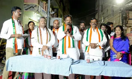 400 youths, 250 women from Srinivasa Nagar  joins Congress in Quthbullapur
