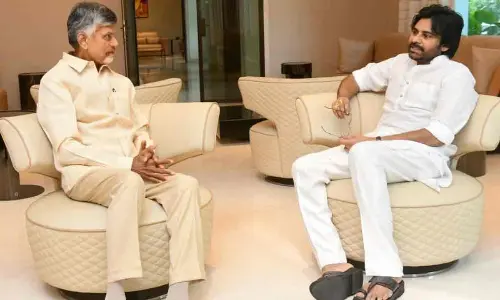 Chandrababu Naidu and Pawan Kalyan(File Photo)