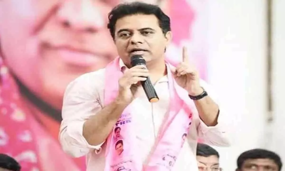 Hyderabad: Congress will shift industries to Karnataka says KT Rama Rao