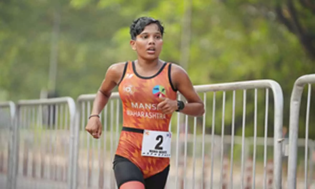 37th National Games: Maharashtra’s Mansi Mohite braves jellyfish bite to clinch triathlon gold