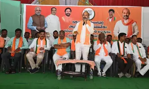 Karimnagar: BJP victory in Karimnagar certain says MP Bandi Sanjay Kumar