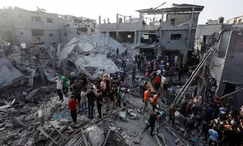 Hamas govt says Israeli strike on camp kills 38; Arab world, US split on ceasefire