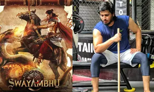 Nikhil turns ambidextrous for ‘Swayambhu’