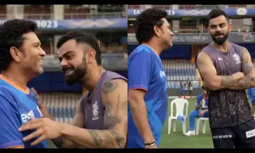 Men’s ODI WC: Hope you break my records too…, Tendulkar applauds Kohli on equalling his record with his 49th ODI ton