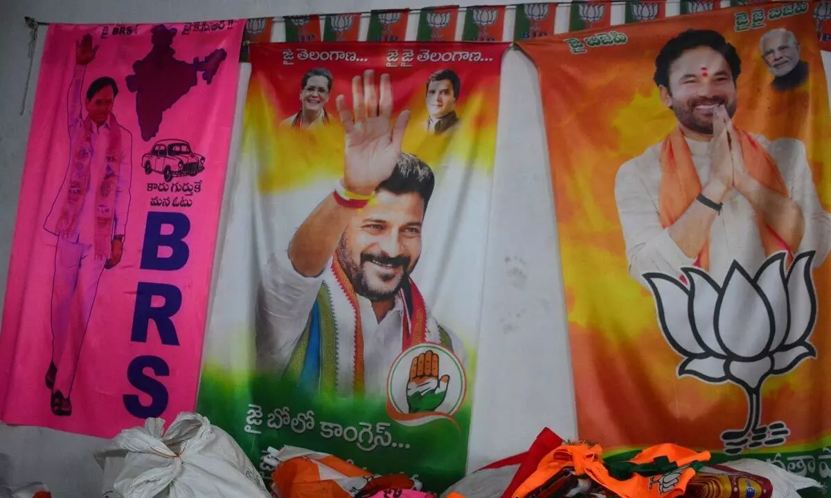 Amid heat and dust, demand for poll campaign paraphernalia shoots up