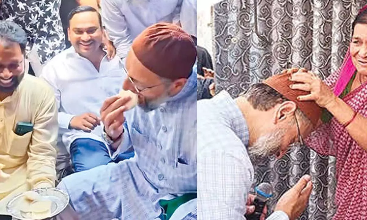 Owaisi family hits the campaign trail
