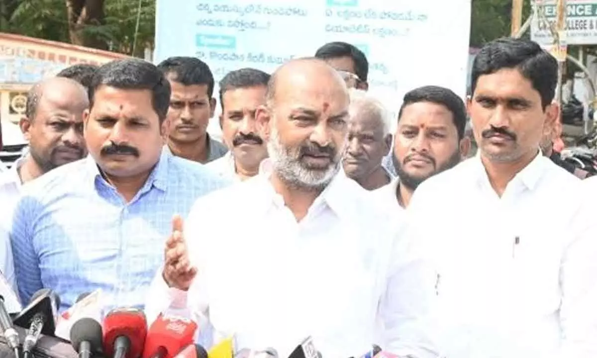 Will confiscate KCR’s properties: Bandi