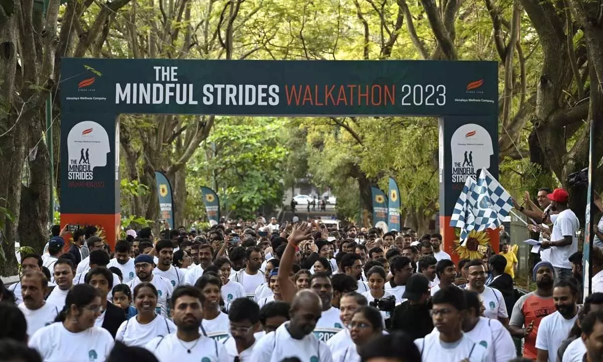 ‘The Mindful Strides Walkathon 2023’ held to promote mental health, well-being