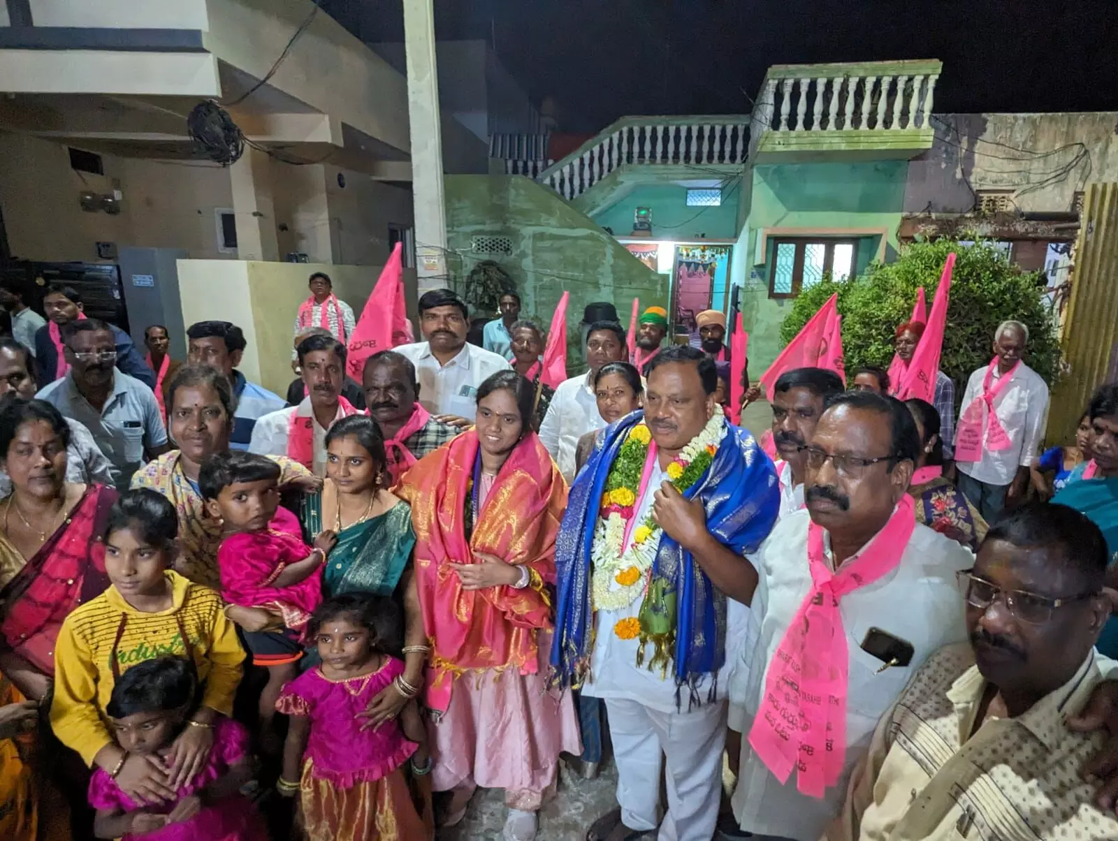Lasya Nanditha campaigns in Secunderabad cantonment