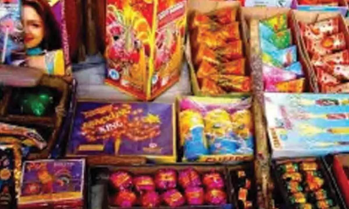Over 3,000 kg of firecrackers seized by police across Delhi in 10 days