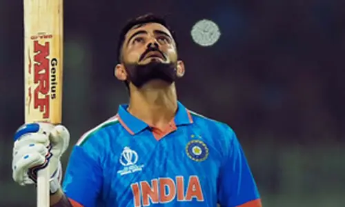 Men’s ODI WC: That might be bit of monkey off his back, says Ponting on Kohli equalling Tendulkar in centuries