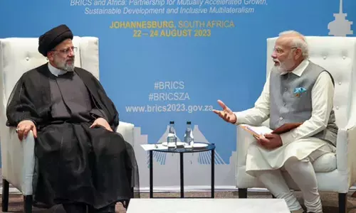 Prime Minister Modi And Iranian President Raisi Discuss West Asia Situation And Israel-Hamas Conflict