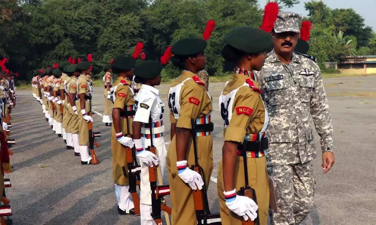 NCC Groups of TS, AP gear up for R-Day Camp-2024