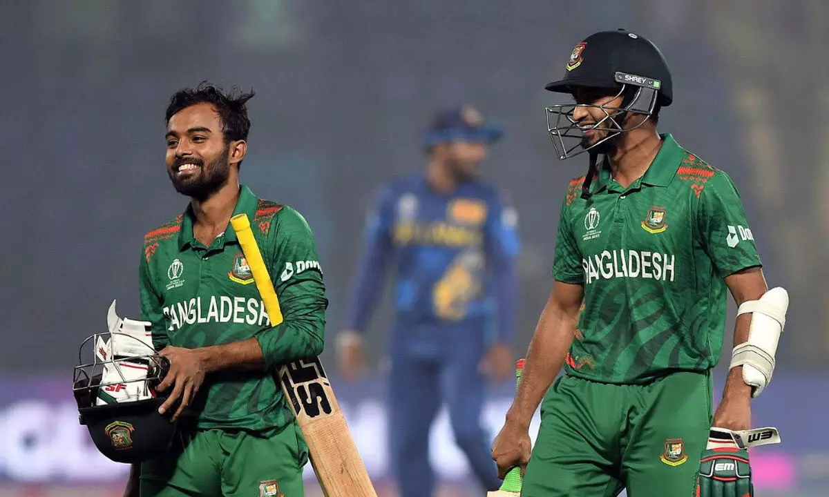 Bangladesh beat Lanka by three wickets