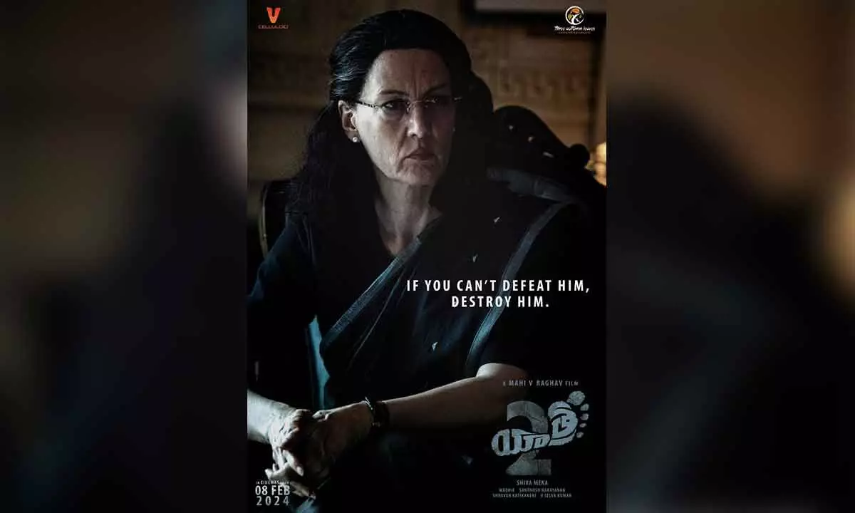 *German Actress Suzanne Bernert As Sonia in Yatra 2….Character Poster