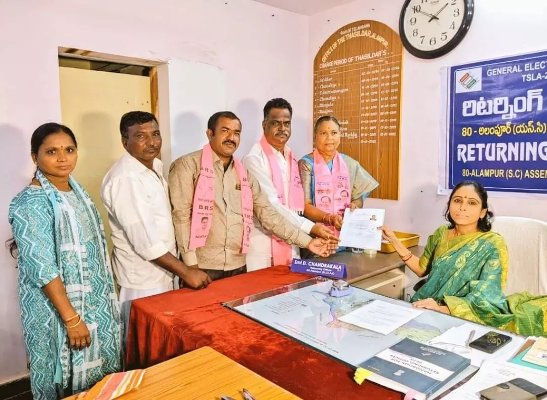 4 nomination papers are received in Gadwal district