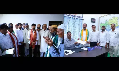 Revanth, Bandi among top leaders who filed nominations