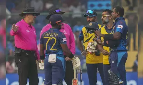 1st time in 146 yrs! Mathews timed out at Cricket World Cup