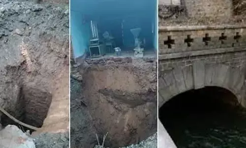 Landslide in historic Hulikere tunnel