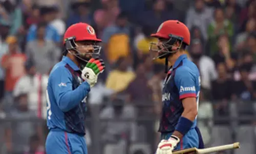 Mens ODI WC: Zadrans 129*, Rashid Khans lusty blows help Afghans reach 291/5 against Australia