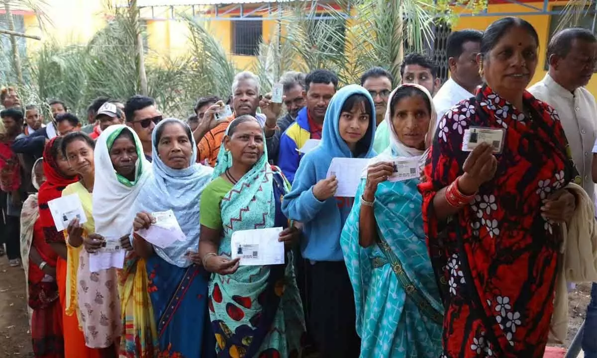 Chhattisgarh registers 71% vote in 1st phase