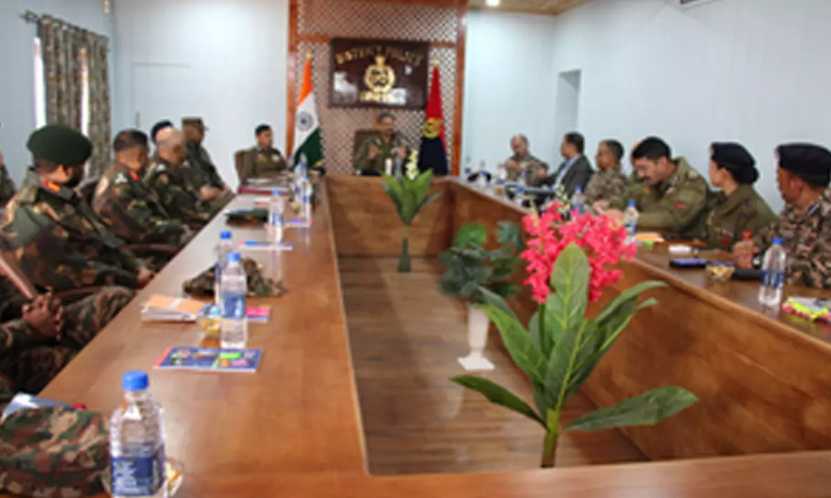 J&K DGP chairs security review meetings in south Kashmir